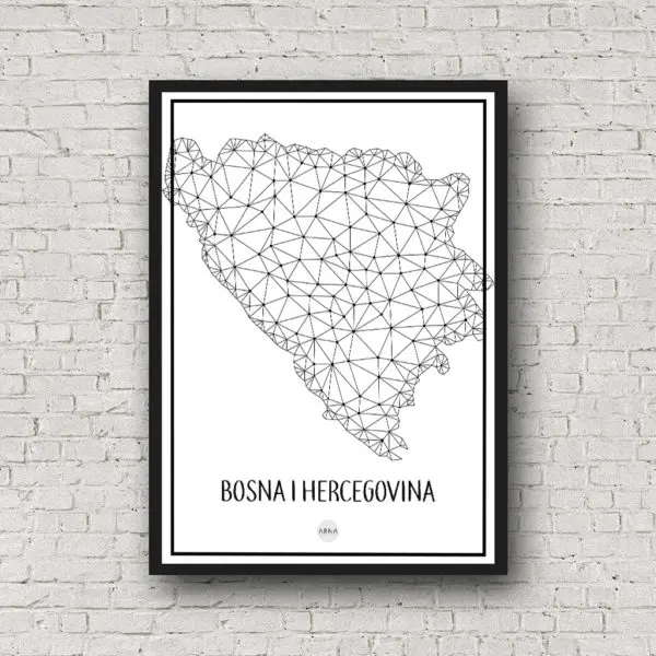 Karta Bosne i Hercegovine