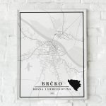 Mapa Brcko