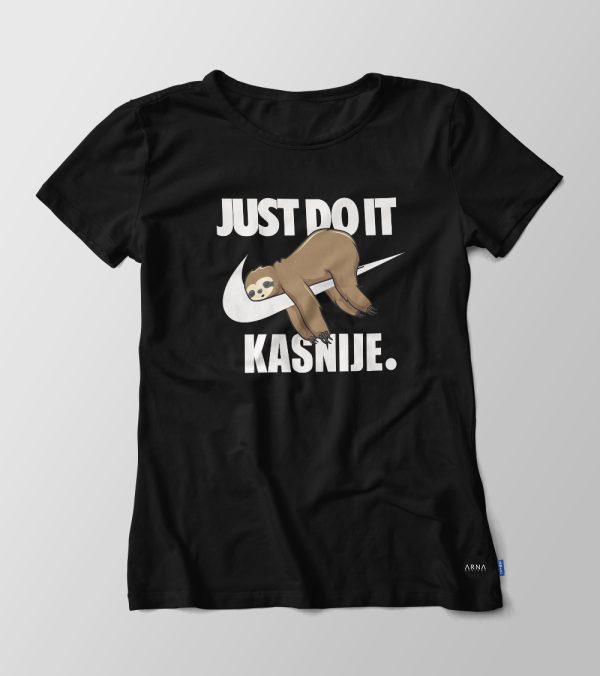 just do it kasnije zene crna